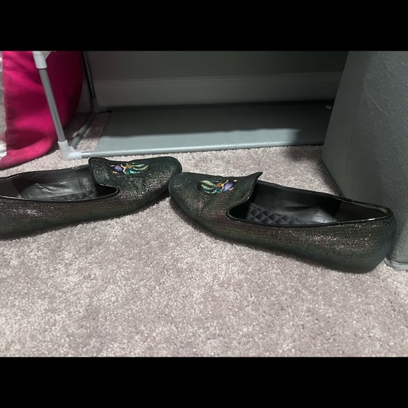 iridescent Tory Burch flats - Picture 3 of 4